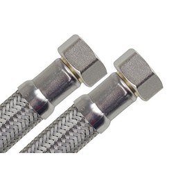 SFX® Reinforced Hose 100 cm Flex Hose - 3/8 Inch Union Connection Hose Extension Hose Drinking Water Hose Connection Hose 1000 mm