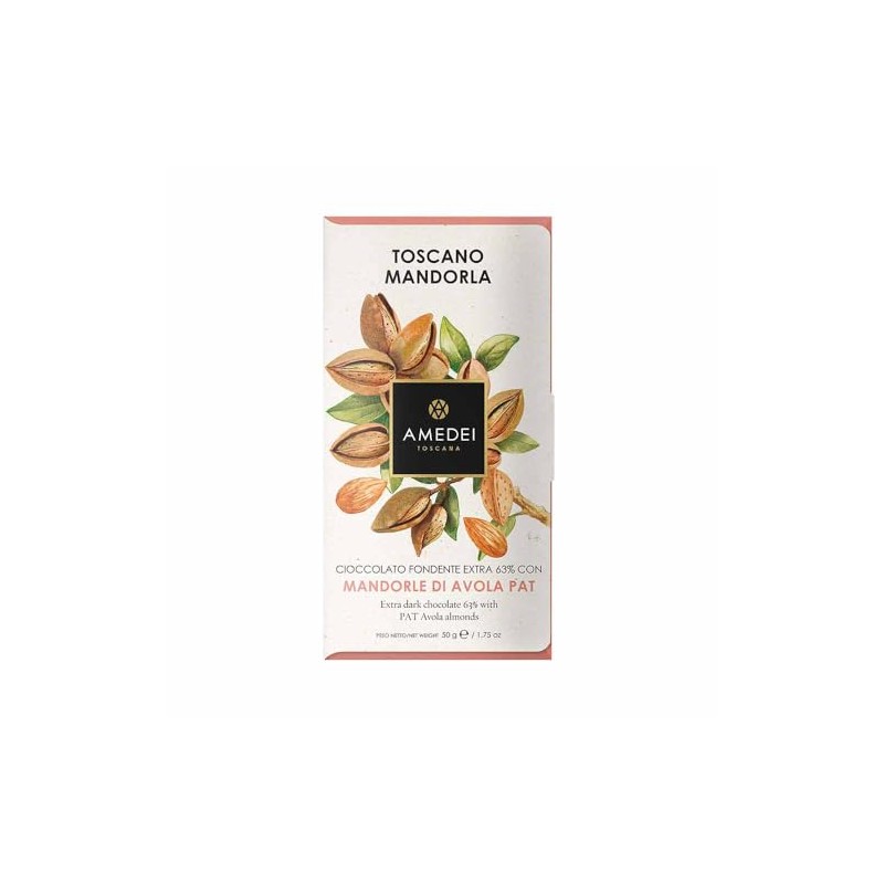 Amedei Dark Chocolate w/ Almonds