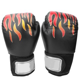 1 Pair Durable Adults Boxing Fighting Sparring Punching Sandbag Gloves Training Mitts Black