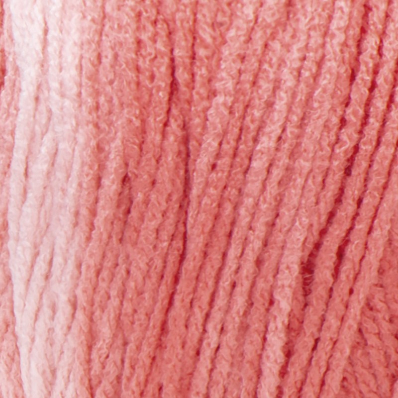 Red Heart E305.3967P02 Super Saver Jumbo Yarn, Acrylic, Sea Coral