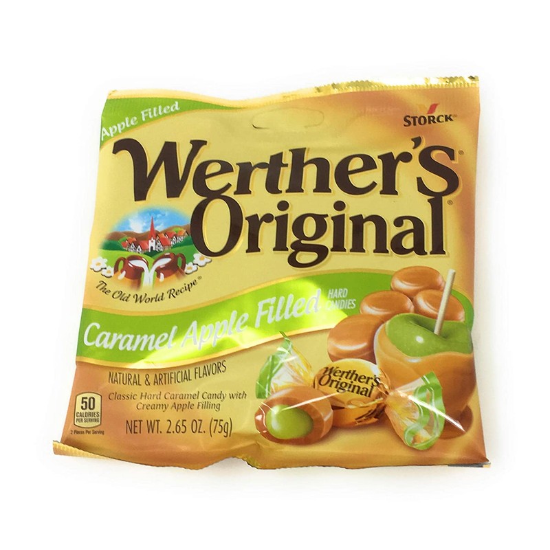 Werthers Bundle (4 Items) Variety Pack (Original Hard Candies/Chewy Caramels/Creamy