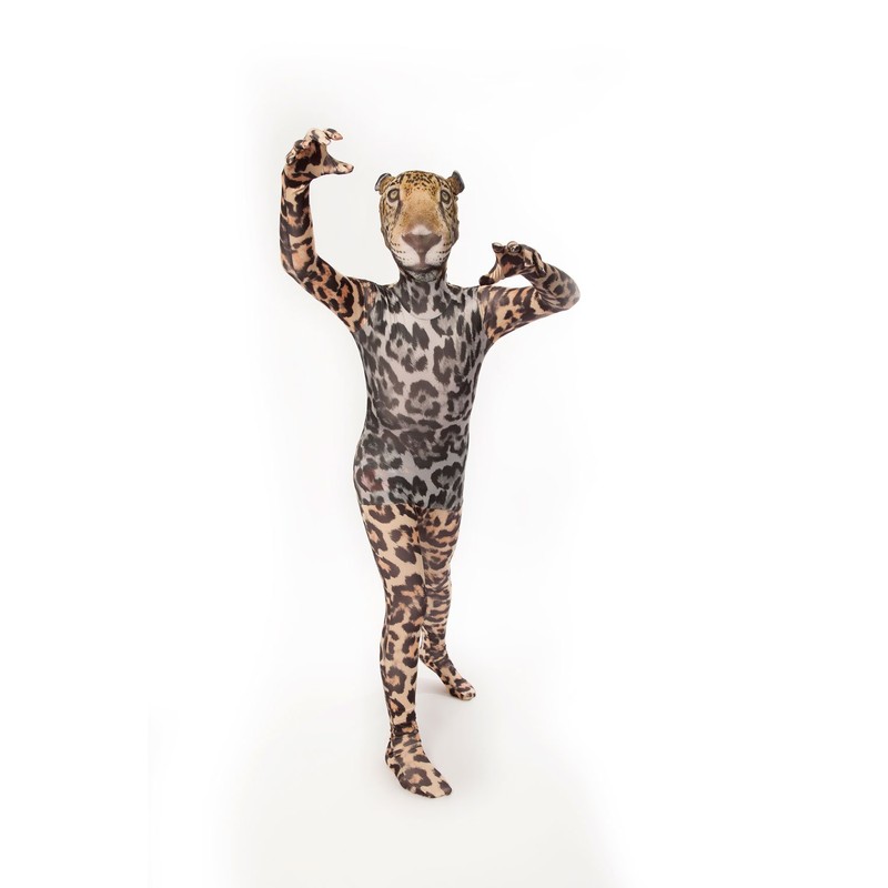Morphsuits Kids Animal Planet Costume - Jaguar - Large 4'