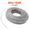 Akuoly Grass Strimmer Line Nylon Steel String Trimmer Spool 2.4mm