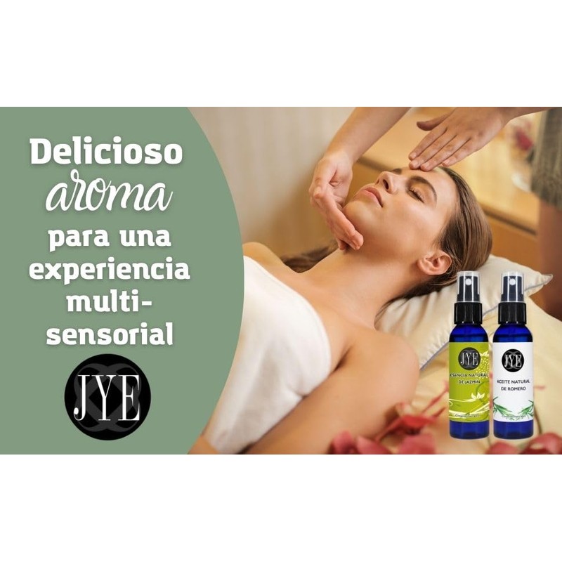 JYE Kit Masajes Relajantes - Aceites De Romero y Jazmin