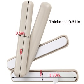 32Pcs 1/2in.X 4in.Bar Self Stick Carpet Sliders Self Adhesive Furniture Moving Slider for Carpet Slider,Self-Adhesive Furniture Slider,Moving Pads Moving Furniture Sliders Furniture Mover Glide Glider