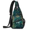 NOXOZNMOK Wolf Small Sling Bag for Women Lightweight Crossbody Bags