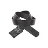 Cipo & Baxx Men's Belt Logo Clasp Leather Belt CG192,