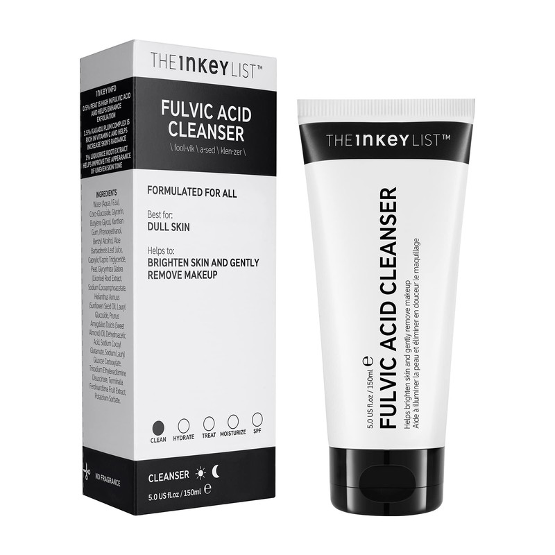 The INKEY List Fulvic Acid Brightening Cleanser to Brighten Skin