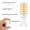 Ocixhbe G9 LED Bulb Dimmable 3W, T4 G9 4W Replacement