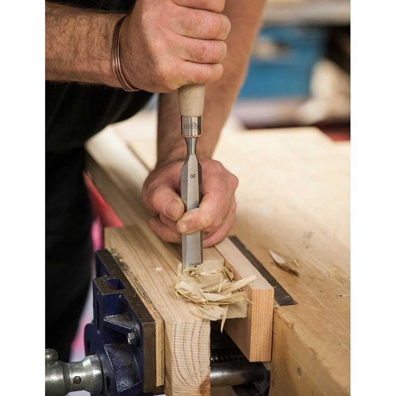 Axminster Rider Bevel Edge Chisel Hornbeam Handle - 3mm