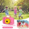 Kids Camera, Toddler Selfie Digital Pink Camera Birthday Toys Gift