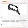 ECOTRIC Bull Bar Compatible with 2005-2015 Toyota Tacoma 3" Tube