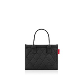 reisenthel Daily Shopper XS - The smaller version of our modern streamlined shopper - a practical rectangular crossbody handbag., Rhombus Black