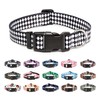 Mercano Adjustable Soft Nylon Dog Collar Comfort & Robust Patterned