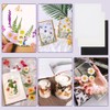 BENECREAT 50Pcs Flower Pressing Paper Kit, 10pcs Absorbent Paper, 10pcs