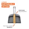 Full Circle Clean Team Brush & DustPan Set, White &