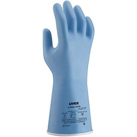 Uvex U-Chem 3300 Chemical Protection Gloves - 1 Pair Nitrile Work Gloves 08/M