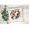 Anonymous Gifting Watercolour dog printed cushion cover - perfect for