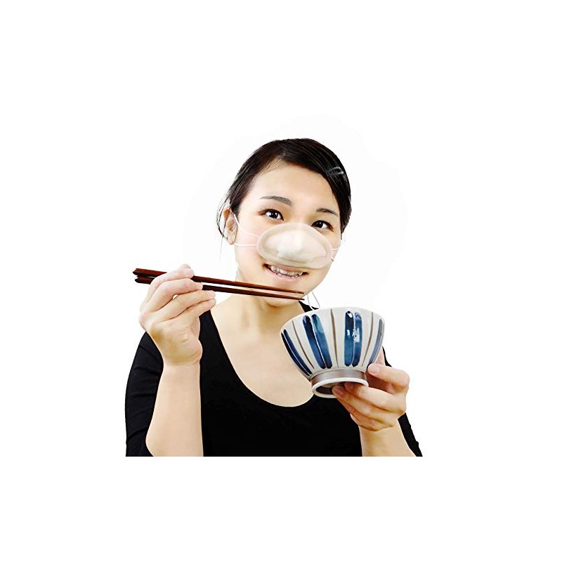 Fluffy Nose Mask, Natural & Organic Cotton, Double Quilt Lining