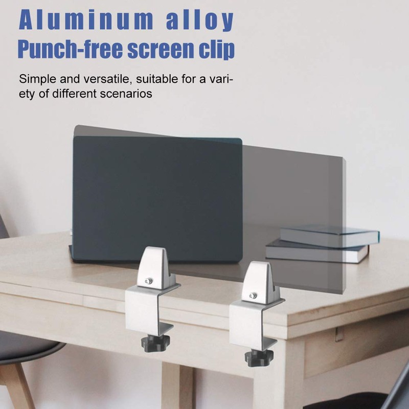 spier Desk Divider Clamp, Table Divider Clip Table Divider Clamp