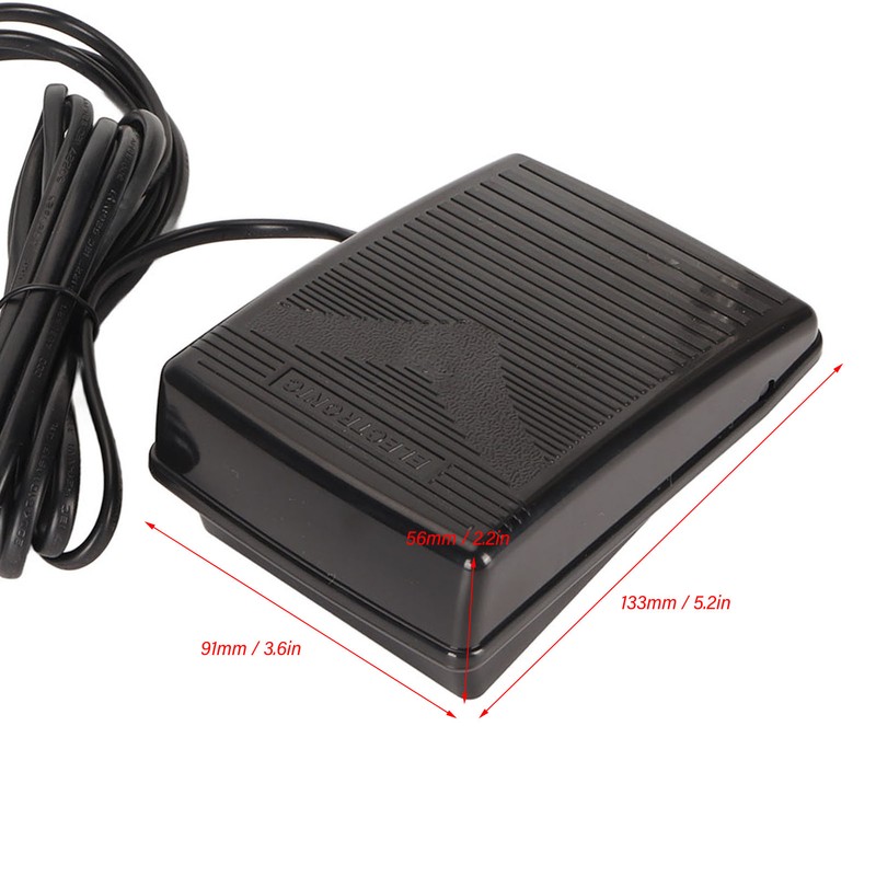 Foot Control Pedal with Power Cord Replacement for Singer 248