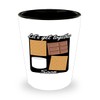 Camping Campfire Scoutmaster Shot Glass Funny S’Mores Let's Get Together