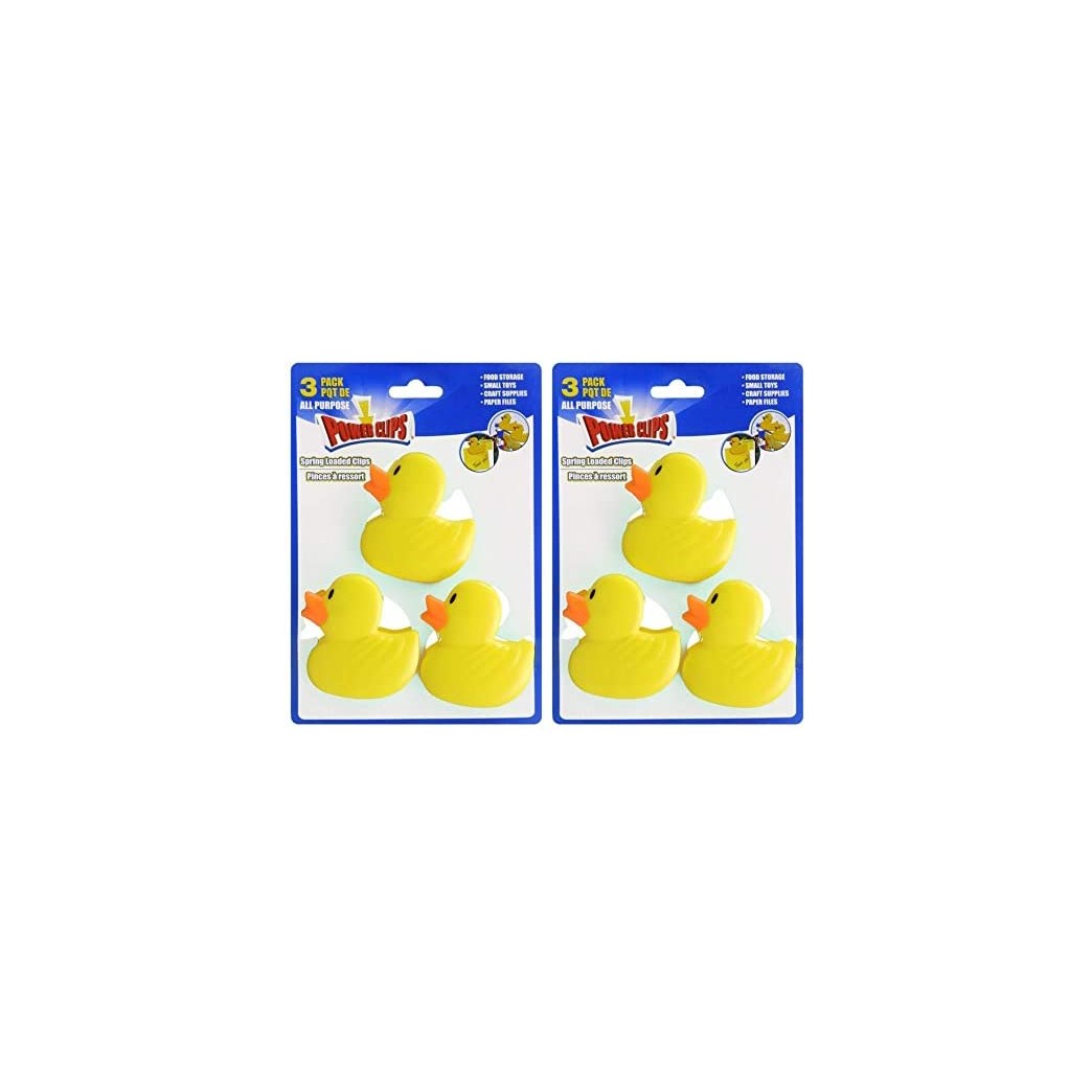 Yellow Duck Power Clips