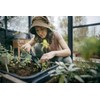 Fiskars Planting Trowel for Planting and Transplanting, Solid, Length: 28
