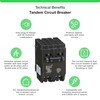Square D - HOMT2020250CP Circuit Breaker, Black