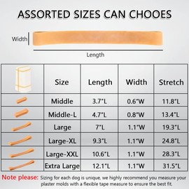 Plaster Mold Rubber Band for Potters Ceramic, Home Crafters - Heavy Duty Fasteners, 10 Pcs (Large-XL)