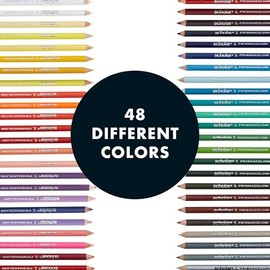 Prismacolor Scholar - Lápices de colores, suministros de arte perfectos para dibujar, dibujar, colorear, surtidos, 48 unidades