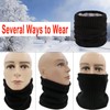 lifwimner Pack of 2 Scarf Winter Neck Tube Men's Ski