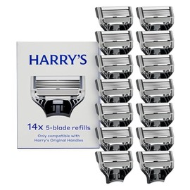 Harry's Recambios de cuchillas de afeitar, maquinillas de afeitar para hombres, 14 unidades