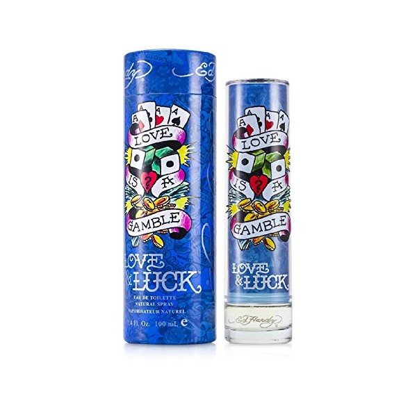 Ed Hardy Love &amp; Luck Eau De Toilette Spray -