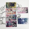 KONIXE Zenless Zone Zero Color-changing three picture conversion raster cardkeychain