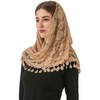 PAMOR Mass Veil Triangle Mantilla Cathedral Head Covering Chapel Veil