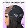 MEGALOOK 12A Bob Wig Human Hair Wear and Go Glueless