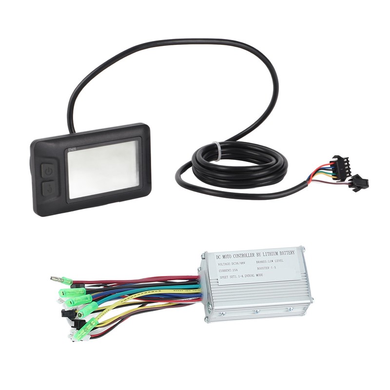 250W 350W Brushless Motor Controller EN05 Meter Display Lithium Battery