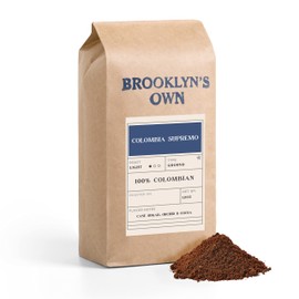 Brooklyn's Own Light Roast Colombia Supremo Ground Coffee - 100% Colombian Grounds