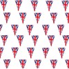 Union Jack Bunting - 96ft (80 Flags) PVC Triangle Flags