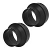 2pcs Heater Pipe Connector 60 to 75mm Auxiliary Heater Adapter