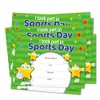SuperStickers 'I took part in Sports Day' Certificates (A5). Pack