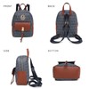 MKP - Mochila pequeña para mujer, bolso de hombro con