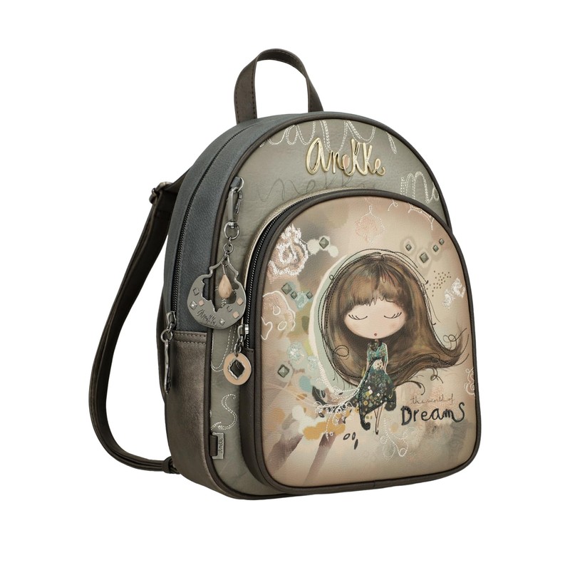 Anekke Real Backpack, Leisure Backpack, Multicoloured, Multicoloured