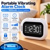 Vibrating Alarm Clock for Wake-Up Routines – Bed Shaker with