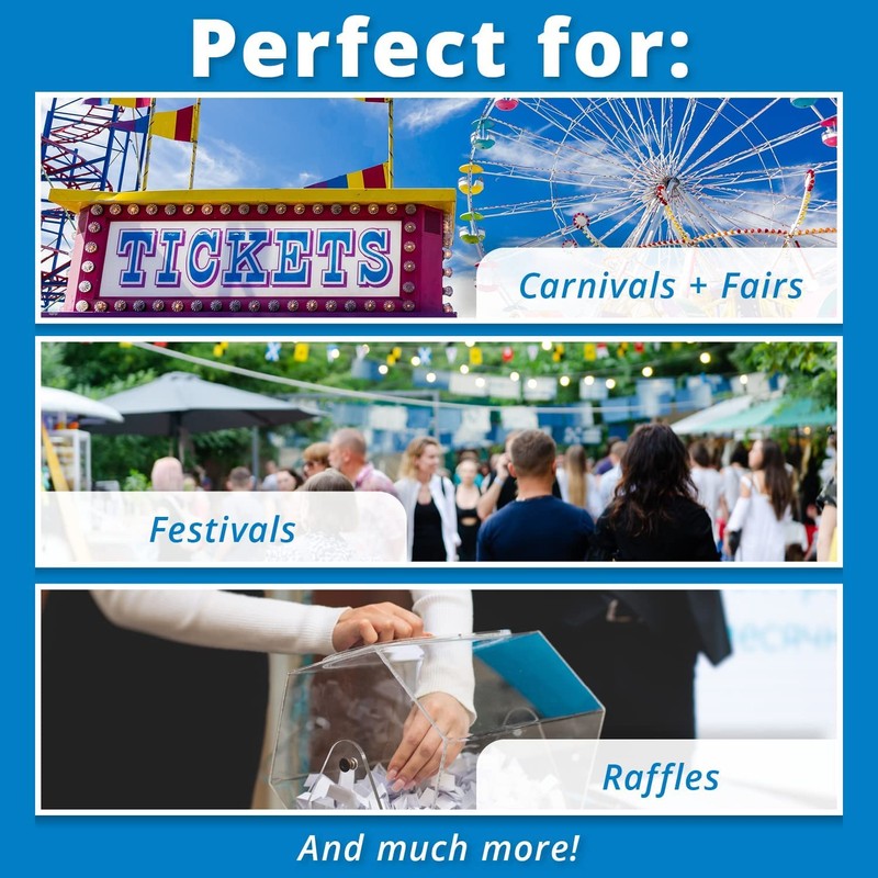 INDIANA TICKET CO. Green Drink Roll Tickets, 2000 per Roll,