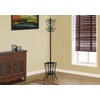 Monarch Specialties I 2060 Coat Rack, Hall Tree, Free Standing,