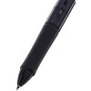 PILOT BKAS-60F-CBY 3色アクロボールペン 蛍光ペン付き アクロボールスポットライター付き ブラック/レッド/ブルーインク クリアブラックボディ イエロー蛍光ペン付き