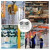 BIAXJUNY 4 Wheel Trolley Assembly Rollers, Bearing Trolley Assembly for