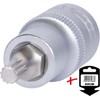 KS Tools 1/2 Inch Bit Socket XZN, M6, 55 mm,